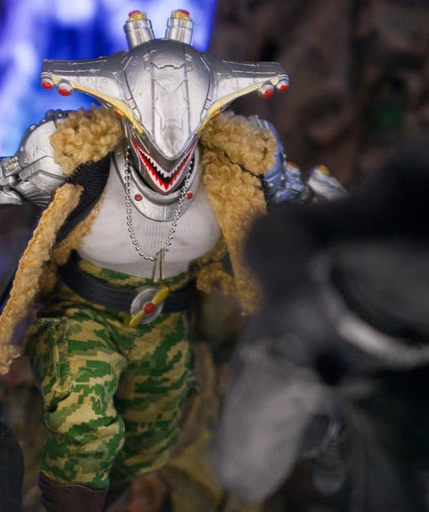 Mezco Toyz ONE:12 Rumble Society Hawk P-40 Action Figure Exclusive