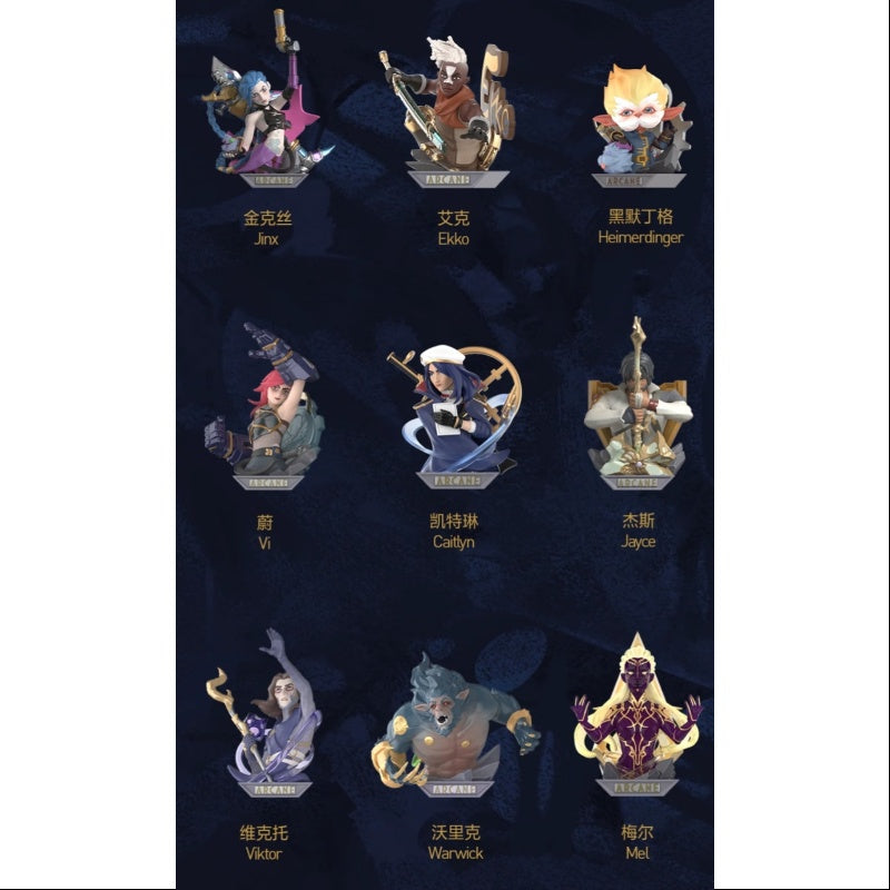 League of Legends Arcane Series Whole Set Opened – TOYSEZ