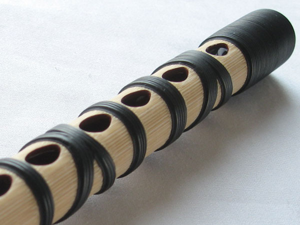 和楽器 ＞ 笛（縦笛・横笛） ＞ 雅楽 篳篥 真竹製 籐巻・カシュー塗