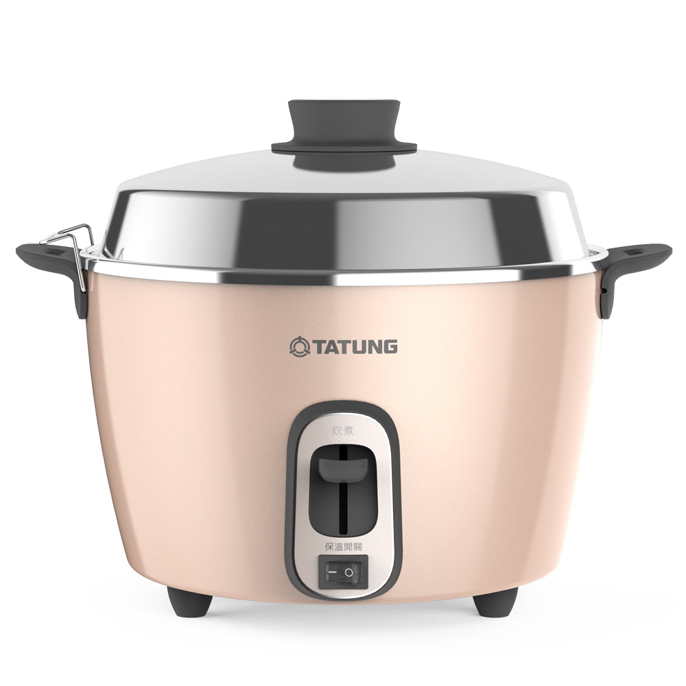 TATUNG 電鍋 ピンク色 計量カップ付き 10合 TATUNG 電鍋 ピンク色 計量