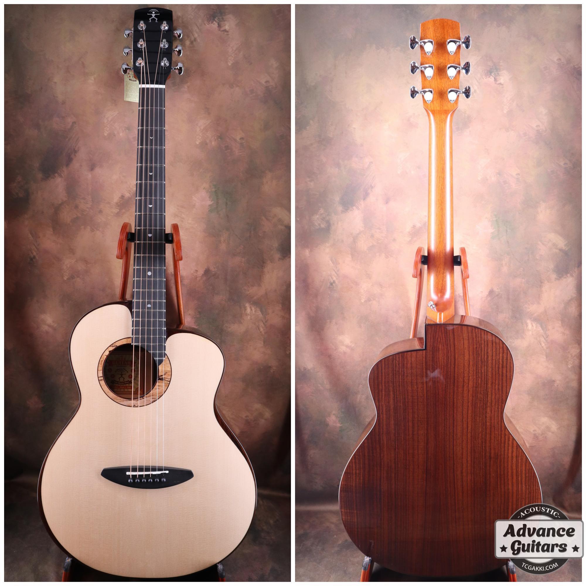 Three S A007 アコースティック￼エレアコ、ヴィンテージ Three S A007