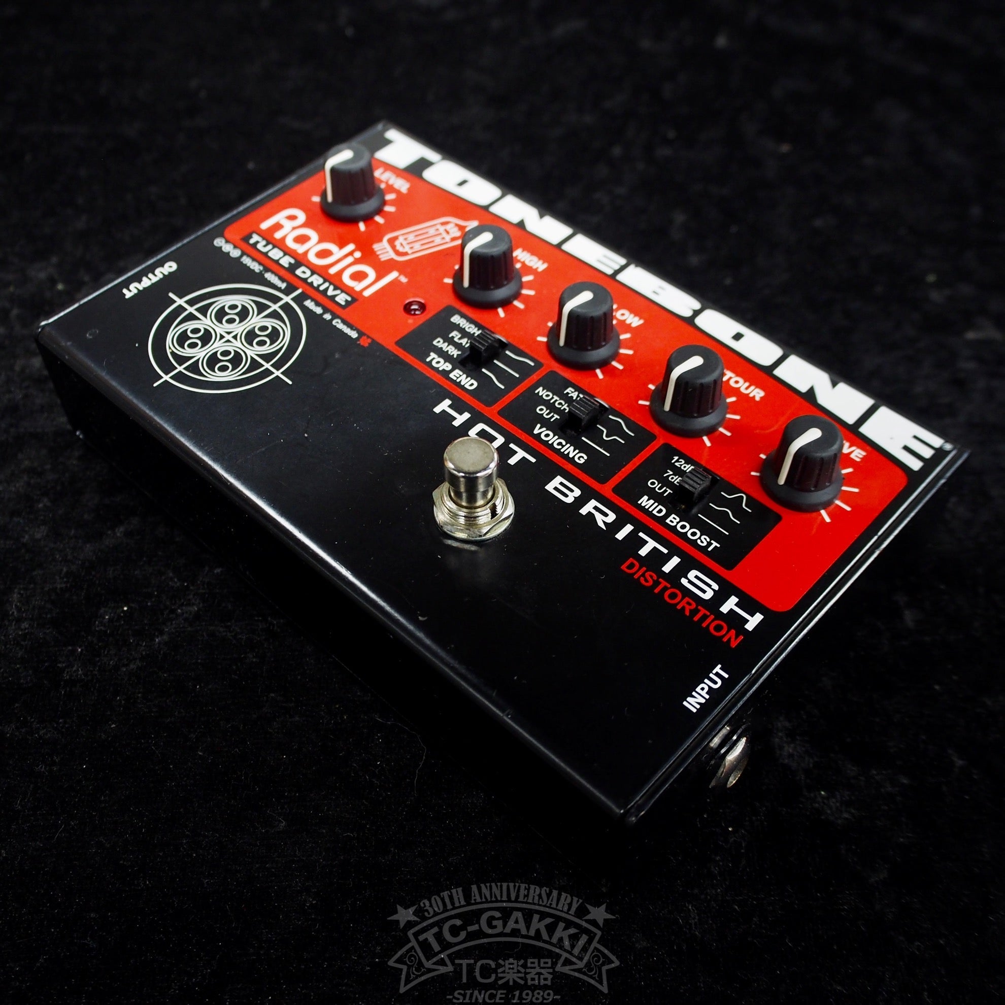 Radial TONEBONE HOT BRITISH ギター エフェクター Hot British