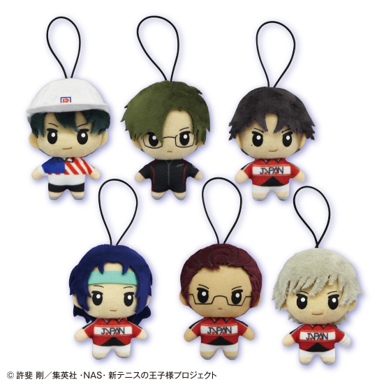 新テニスの王子様 ちびぐるみ テニスの王子様 ぬいぐるみ マスコット