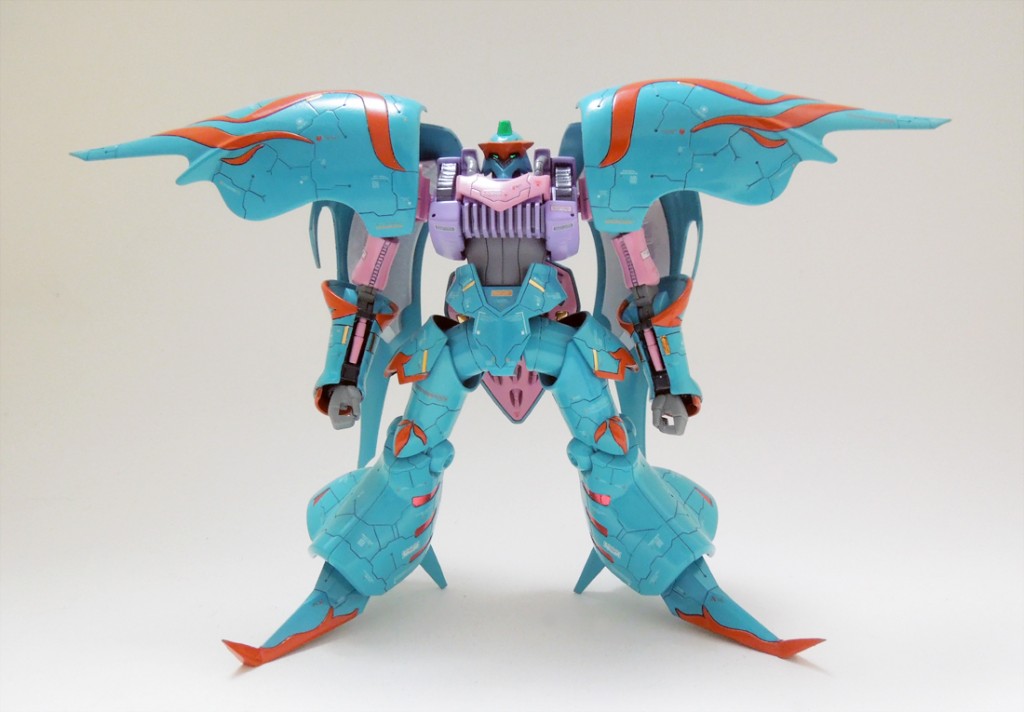 HGBF NMX-004キュベレイパピヨンiPadでの投稿に初挑戦〜完成報告