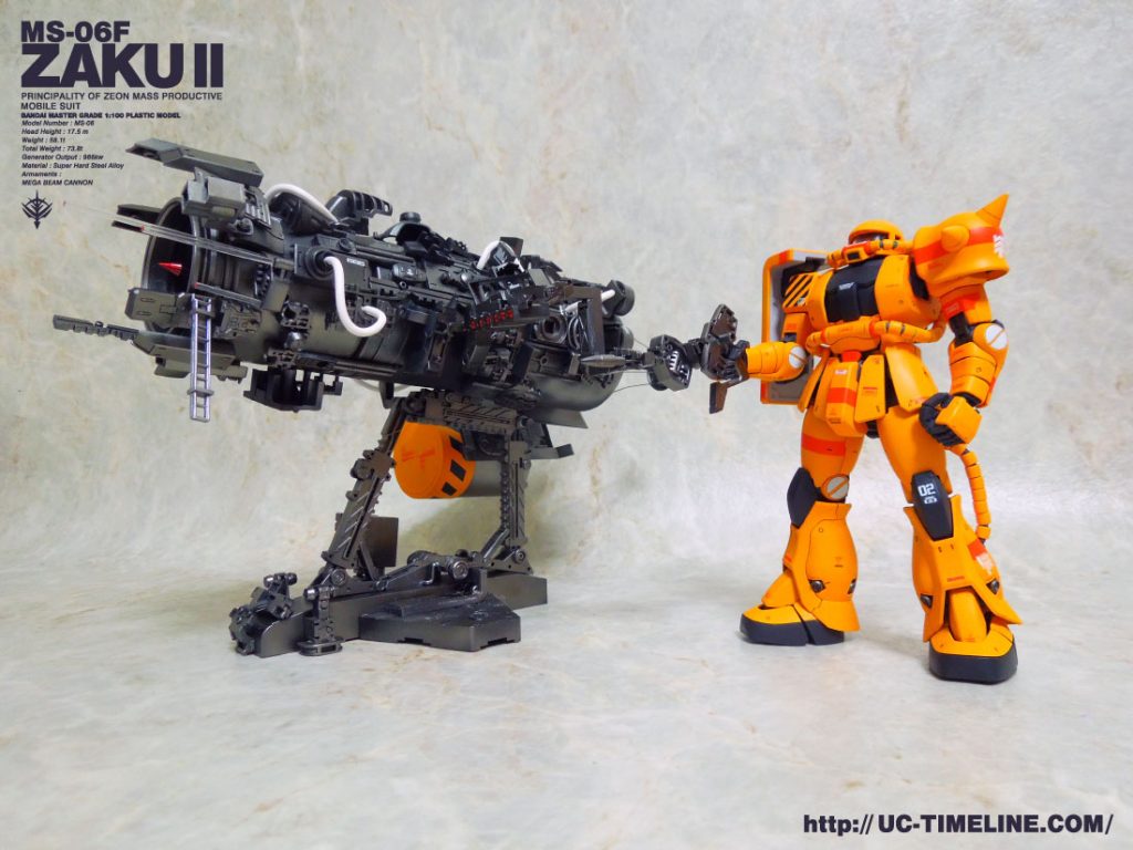 MG 1/100 ザクⅡ 隊長機 5体セット MG 1/100 ザクⅡ 隊長機 5体セット