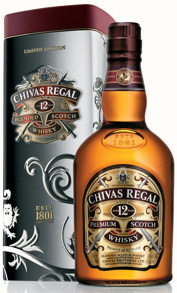 Chivas Regal 12 Year Old Blended Scotch Whisky – Vintage Mattituck