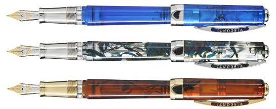 ヴィスコンティ オペラ のデモンストレーターが発売に: 細字万年筆に