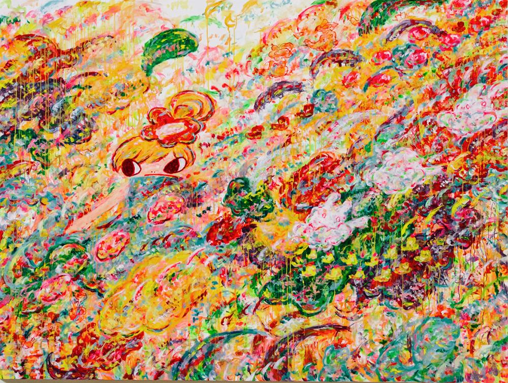 ロッカクアヤコ untitled シルクスクリーン ロッカクアヤコ 『Untitled