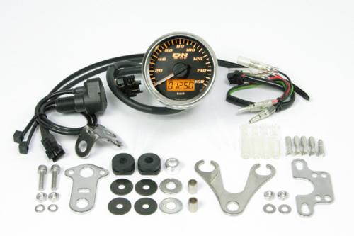 SPECIAL PARTS TAKEGAWA / スモールDNスピードメーター(オレンジLED)