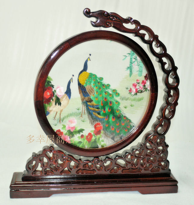 中国雑貨 多幸屋 ＞ 中華刺繍（33） ＞ 両面刺繍 ＞ 両面刺繍（金魚