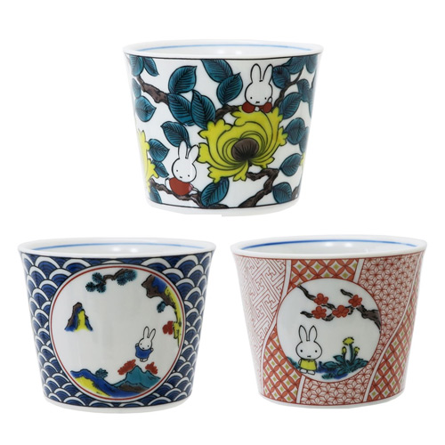 ミッフィー九谷 そば猪口 : 東京キッチュ ユニークな和雑貨土産の通販