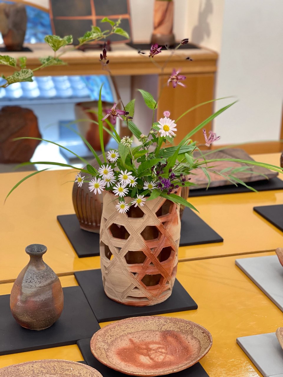 ◇備前・小西陶古・花入・花器・花瓶・栞・共箱◇aa671 備前焼 小西陶