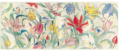 真作】山本容子「model」1989年 エッチング 直筆サイン 版画 絵画 山本