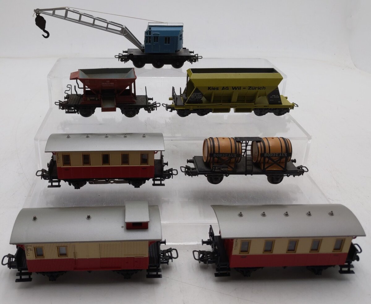 Liliput, Marklin & Other HO Assorted Freight Cars [7] VG – Trainz