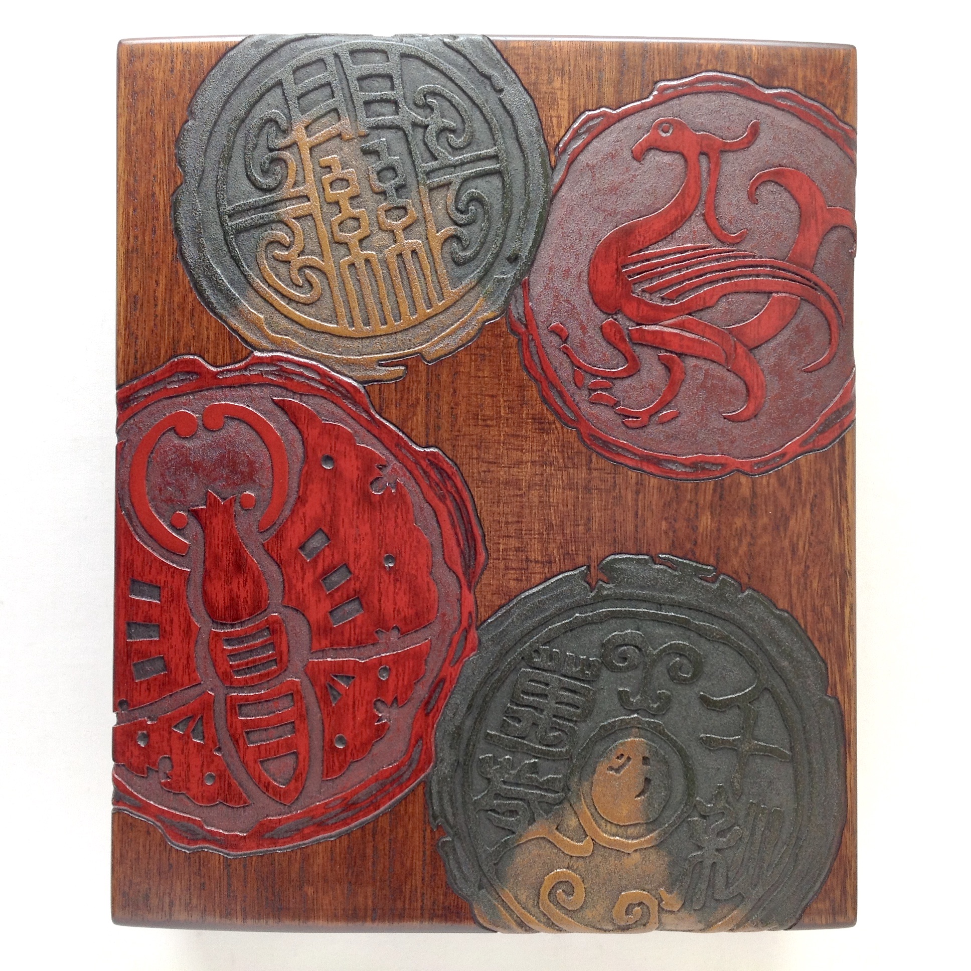 書類箱/文箱/硯箱 ｜ 岡山特産 烏城彫（うじょうぼり）～日本の