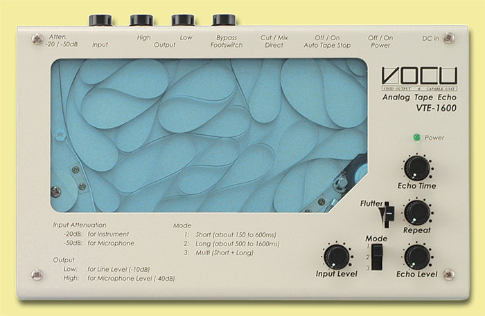 メルキオール3号、VOCU VTE-2000 TAPE ECHO Tape Echo VTE2000