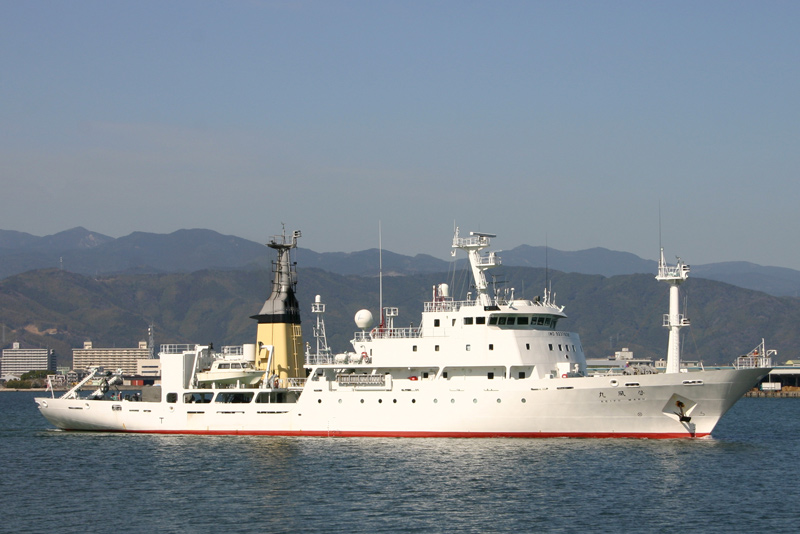 海洋気象観測船・啓風丸 Keifu Maru