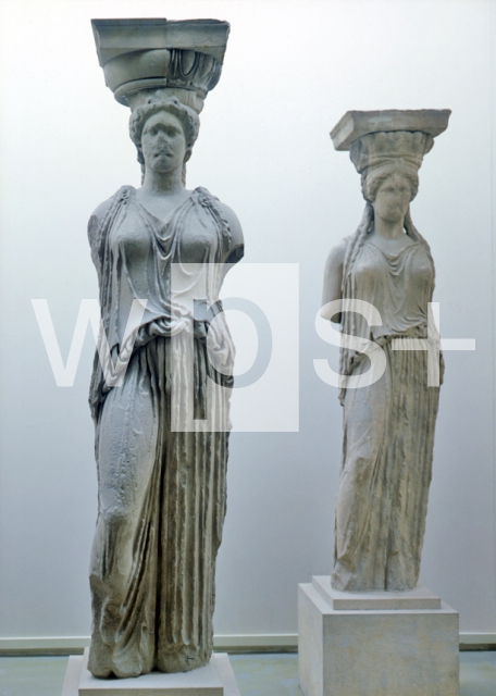 エレクテイオンのカリアティード - 古代美術 | wps+（ワールド・フォト