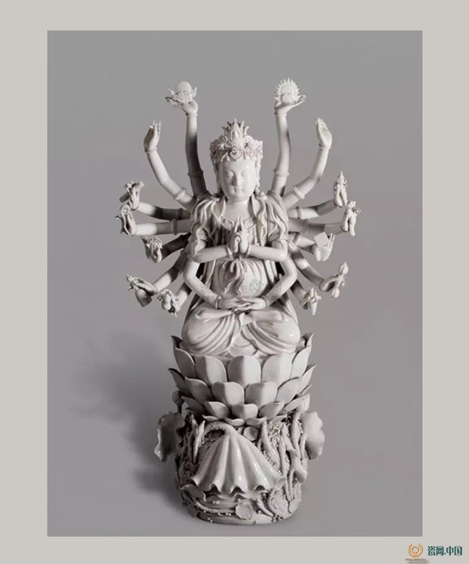 白瓷観音様時代箱付