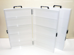 オーラソーマボトル 50ml用収納ケース 2個セット(128本収納可) オーラ