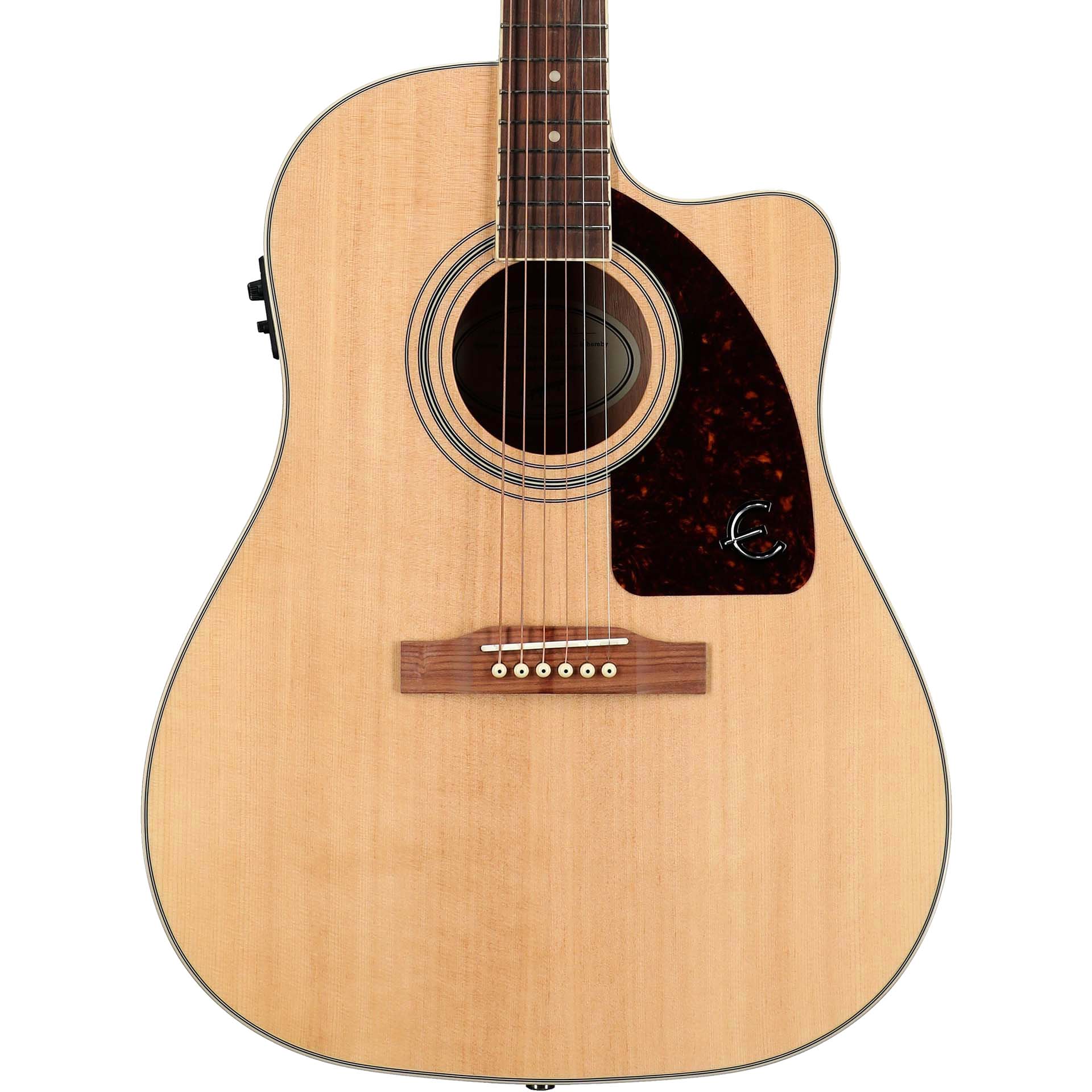 Epiphone AJ-220SCE Acoustic Electric Guitar, Natural – Alto Music