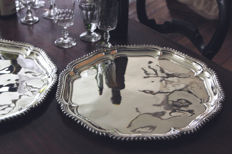 Mappin & Webb】ギャラリートレー 37cm マッピンアンドウェッブ