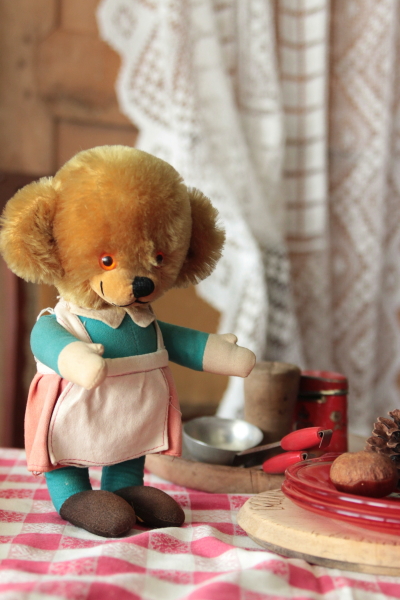 アンティークチーキー ヴィンテージ チーキー アートシルク メリー