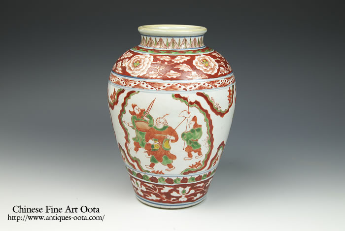 明の赤絵・五彩