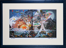 藤城清治版画線香花火