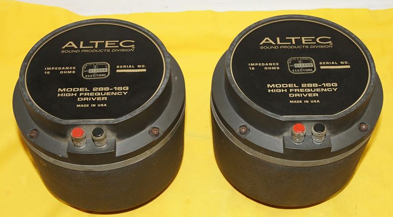 16 ALTEC アルテック チタン ダイヤフラム 288 291 299 16Ω ALTEC