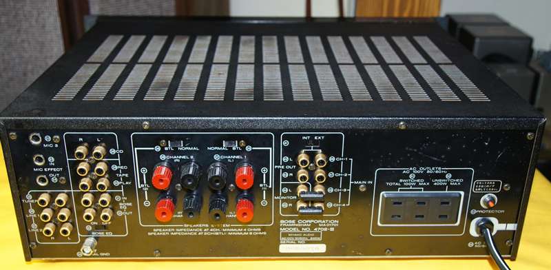 ボーズ BOSE 4702 II 4CHプリメインアンプ