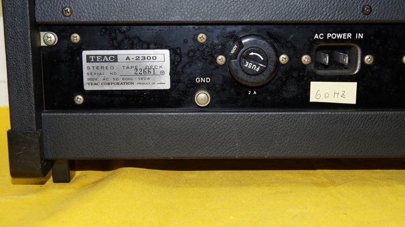 ティアック TEAC A-2300 オープンリールデッキ