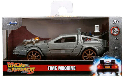 Back to the Future Part III die-cast 1:32 scale DeLorean Time