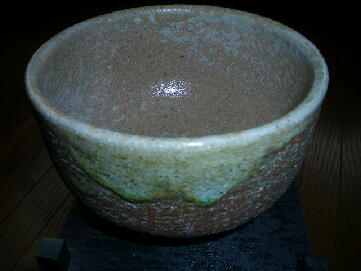 茶碗 虫明焼 一楽庵 つくし 銘 抹茶碗 茶器 茶道具 木箱 共箱