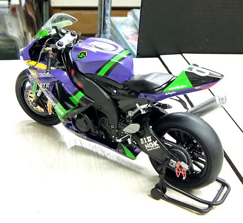 No.1 フジミ 1/12 エヴァンゲリオンRT初号機TRICK☆STAR kawasaki ZX