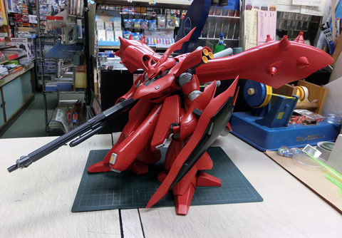 RE/100 1/100 MSN-04II ナイチンゲール サンプル製作レビュー ～その3