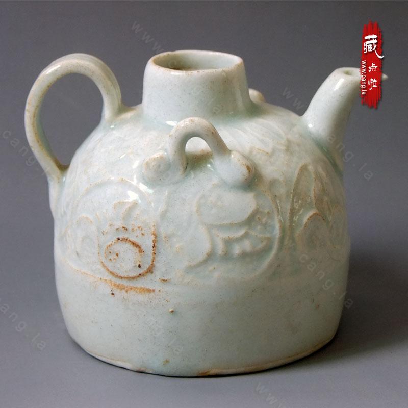 湖田窑酒壶,湖田窑酒壶价格,湖田窑酒壶图片-酒壶-南宋湖田- 藏点啦古玩网