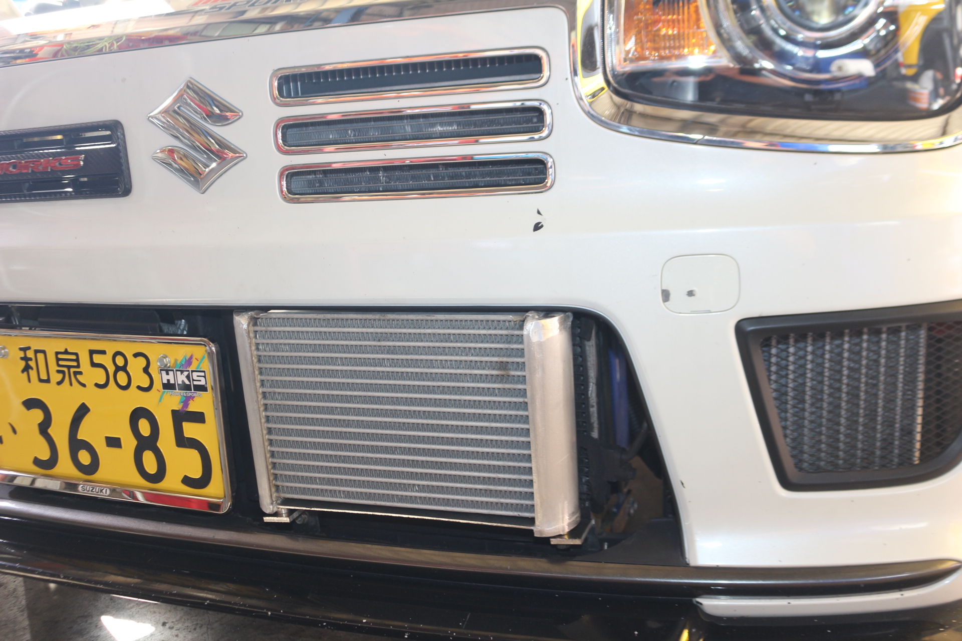 CAD CARS ha36s前置きインタークーラー アルトワークスのCADCARS