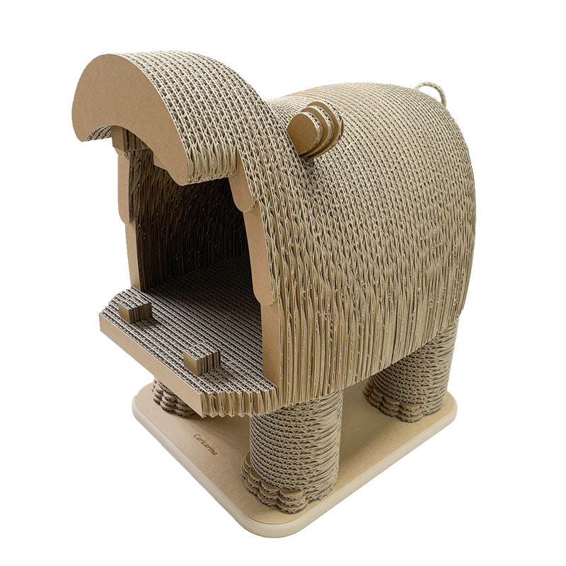 ZOO ズー かば 本体 – 猫の爪とぎ Caricarina(カリカリーナ)