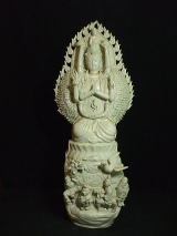 徳化窯 白磁観音像 中国専門店