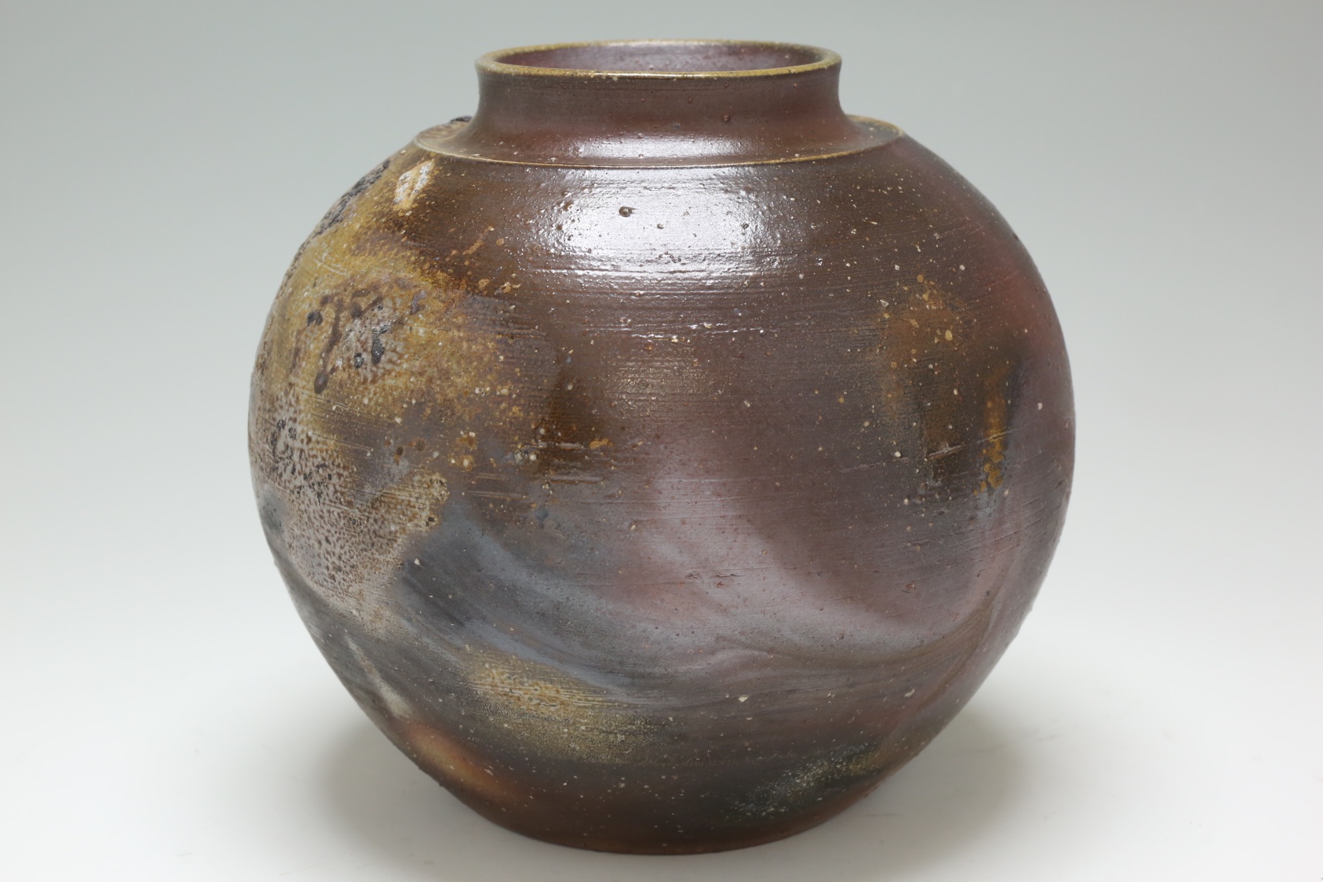 キレイな 中壺 備前焼 28 キレイな 中壺 備前焼 28 キレイな 中壺