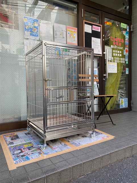 こんぱまる製 ステンレスケージ大(細) Y212 オリジナル ステンレス