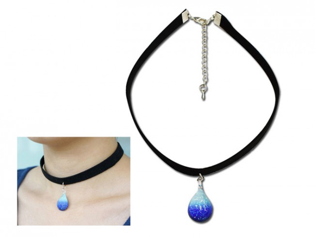 希少 天気の子 天気の子展 水のさかなネックレス 【公式通販】