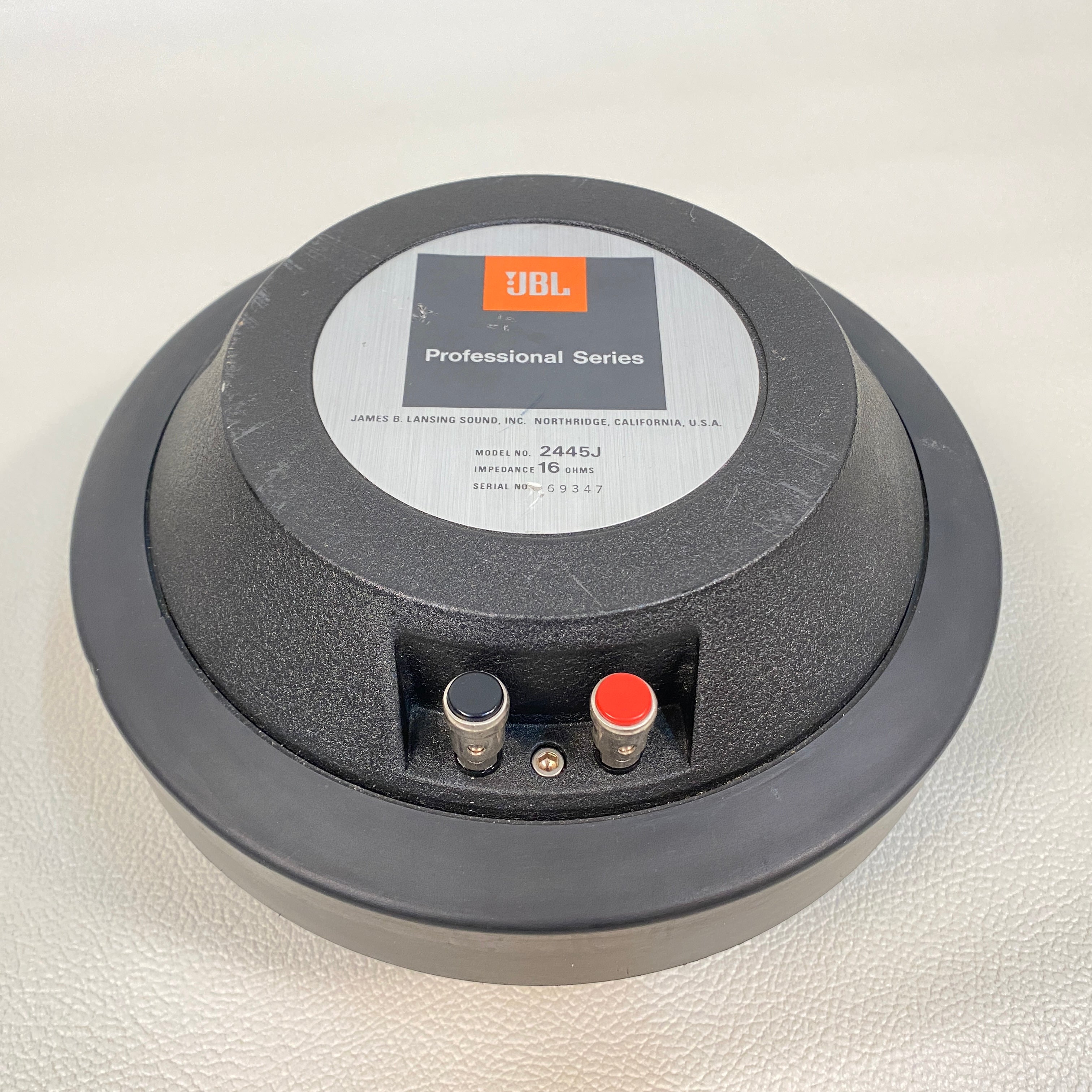 JBL 2445J 2” 8 Ohm Vintage High Frequency Compression Driver Horn