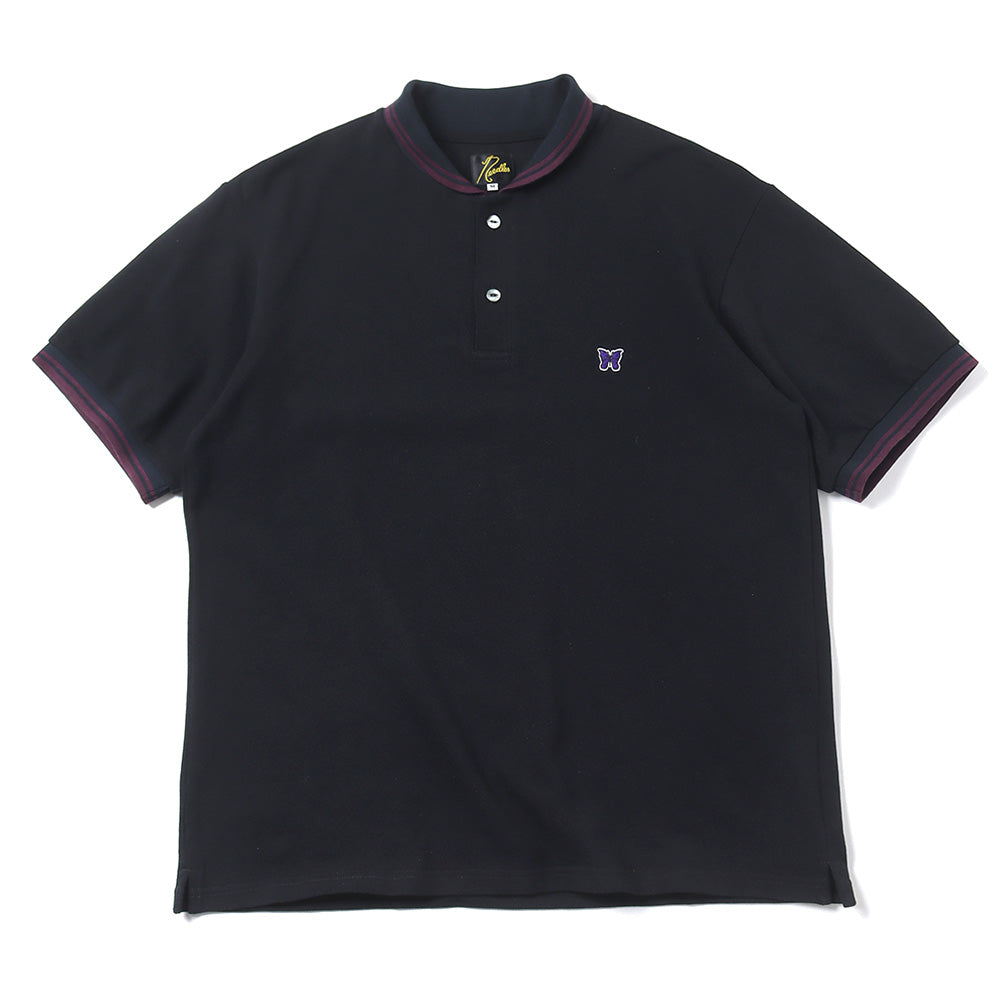 NEEDLES(ニードルズ)Shawl Collar S/S Polo - Cotton Pique (QV354