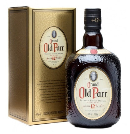 Grand Old Parr 12 Years Old Blended Scotch Whisky 1L – Divico.Shop