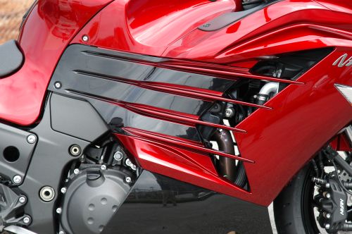 ZX-14R ABS キャンディーワインレッド ペイント完了そして納車しました