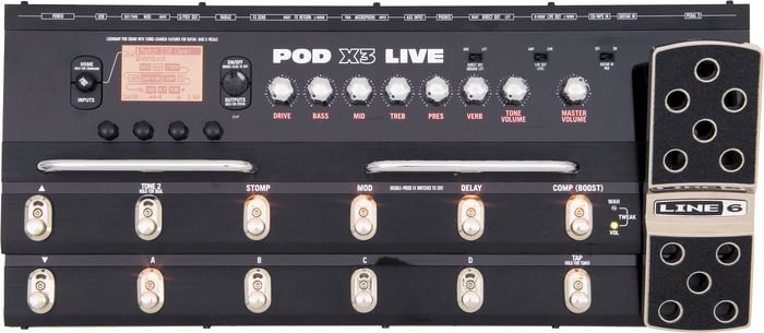 ギター line6 POD x3 live Line 6 POD X3 Live | Sweetwater