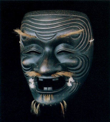 能面能黒色尉翁