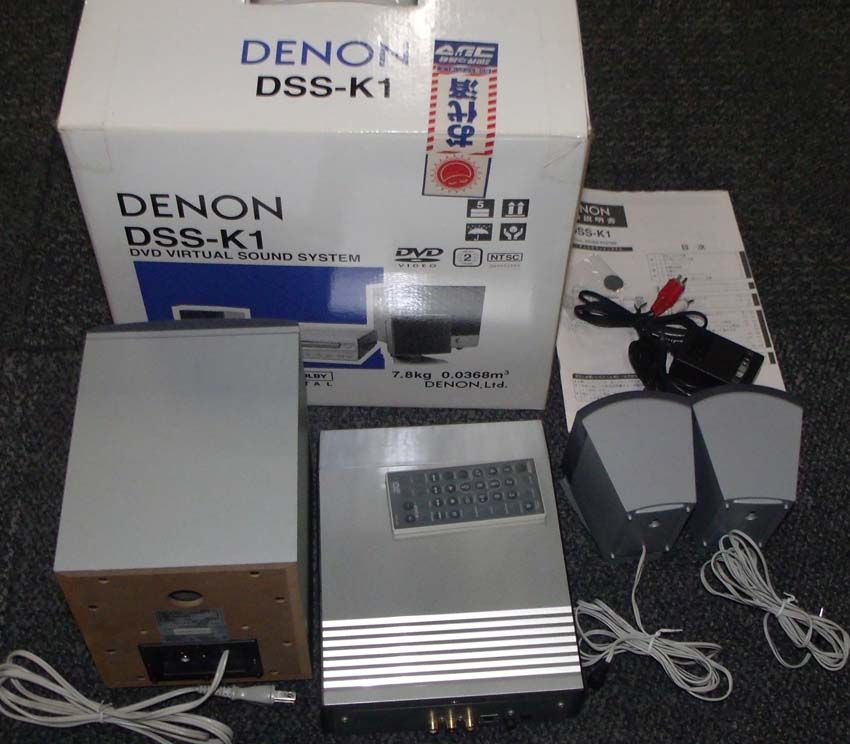 DENON DVDプレーヤー DSS-K1 DVDバーチャルサウンドシステム DENON DVD